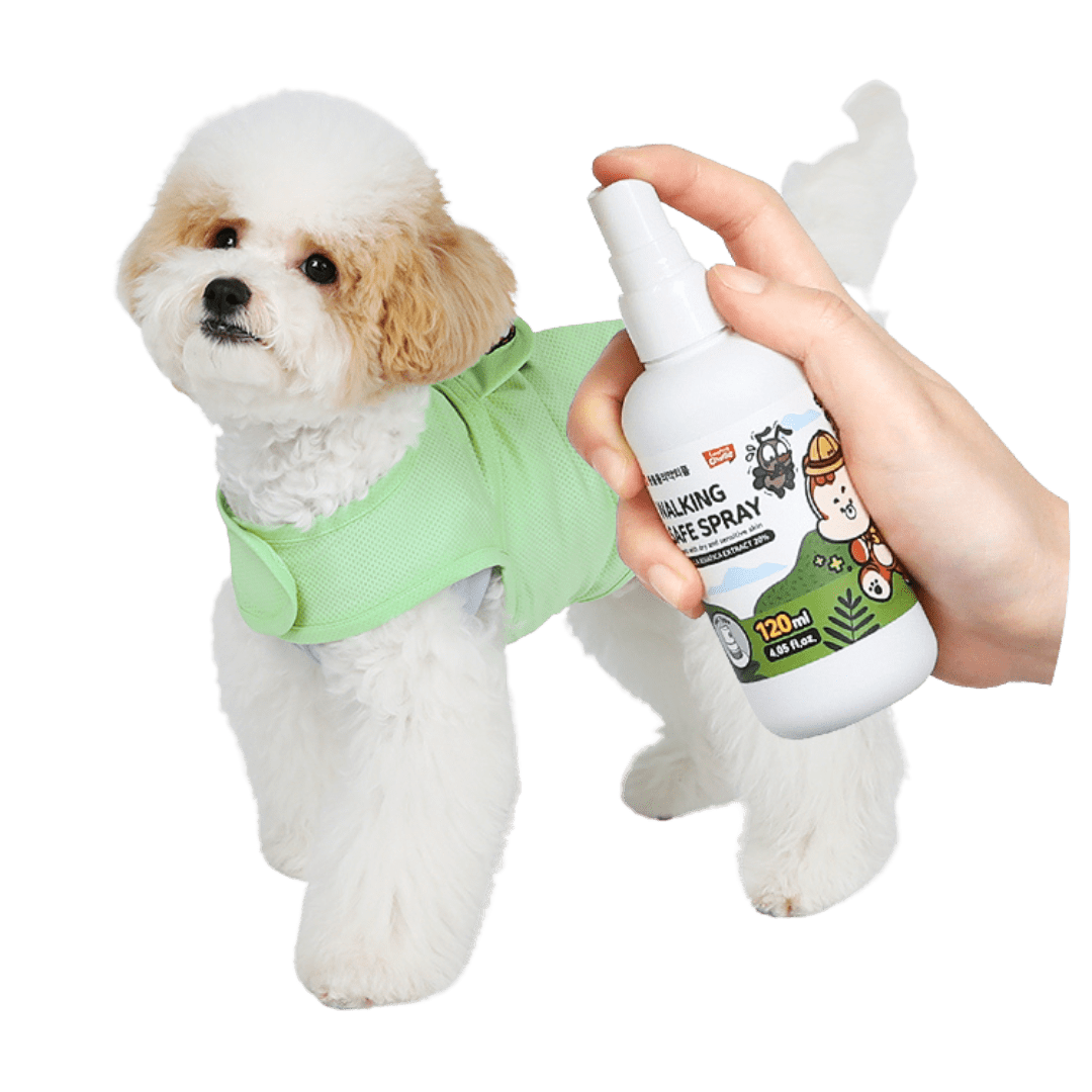 can you put off spray on dogs